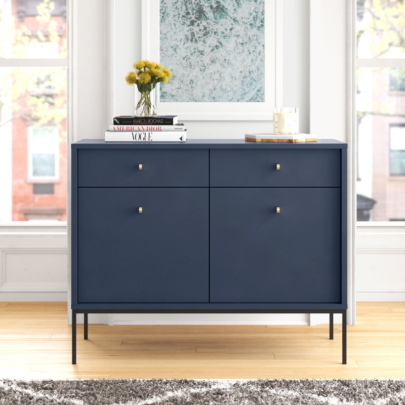 Mercury Row Lobdell 104Cm Wide 2 Drawer Sideboard Wayfair.co.uk